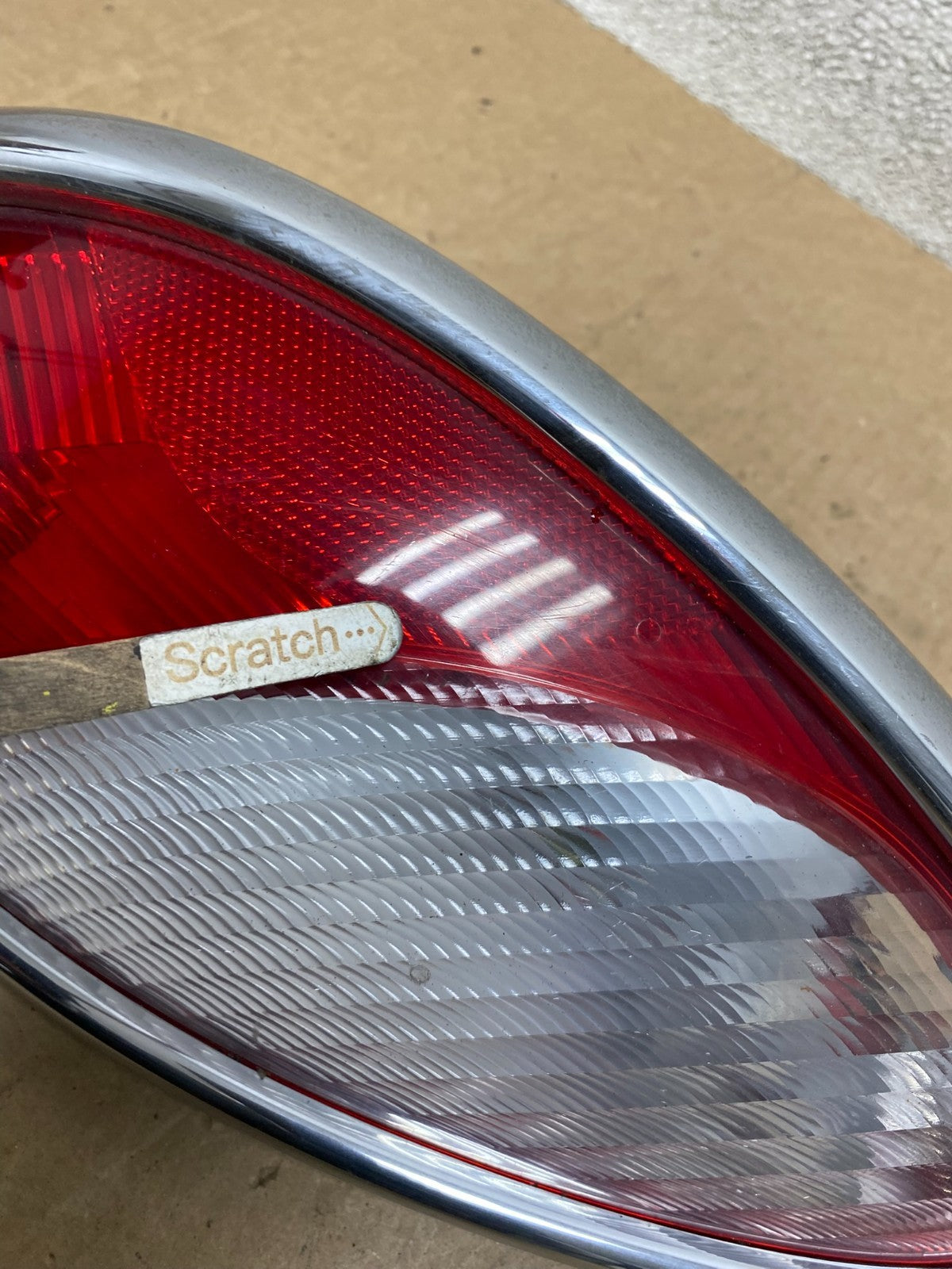 2006 to 2010 Chrysler PT Cruiser Left Driver LH Tail Light Oem W8604 DW4