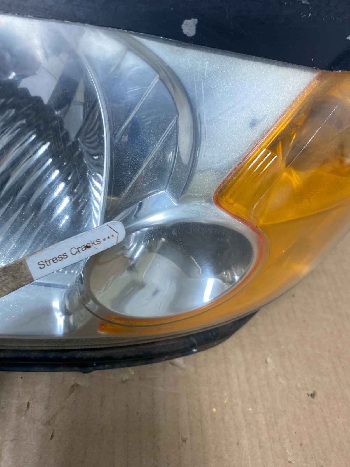 2001 - 2003 Honda Civic Coupe Headlights Halogen Left+Right Side AI8167 DW6