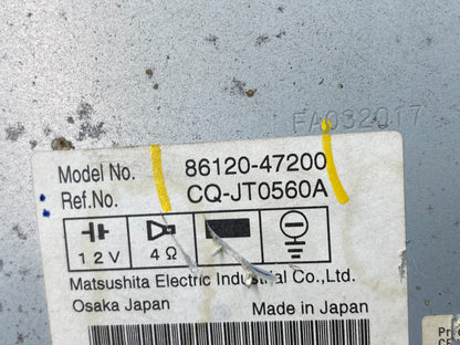 2006 to 2009 Toyota Prius OEM Radio AM/FM CD Player Oem U5080 DG8
