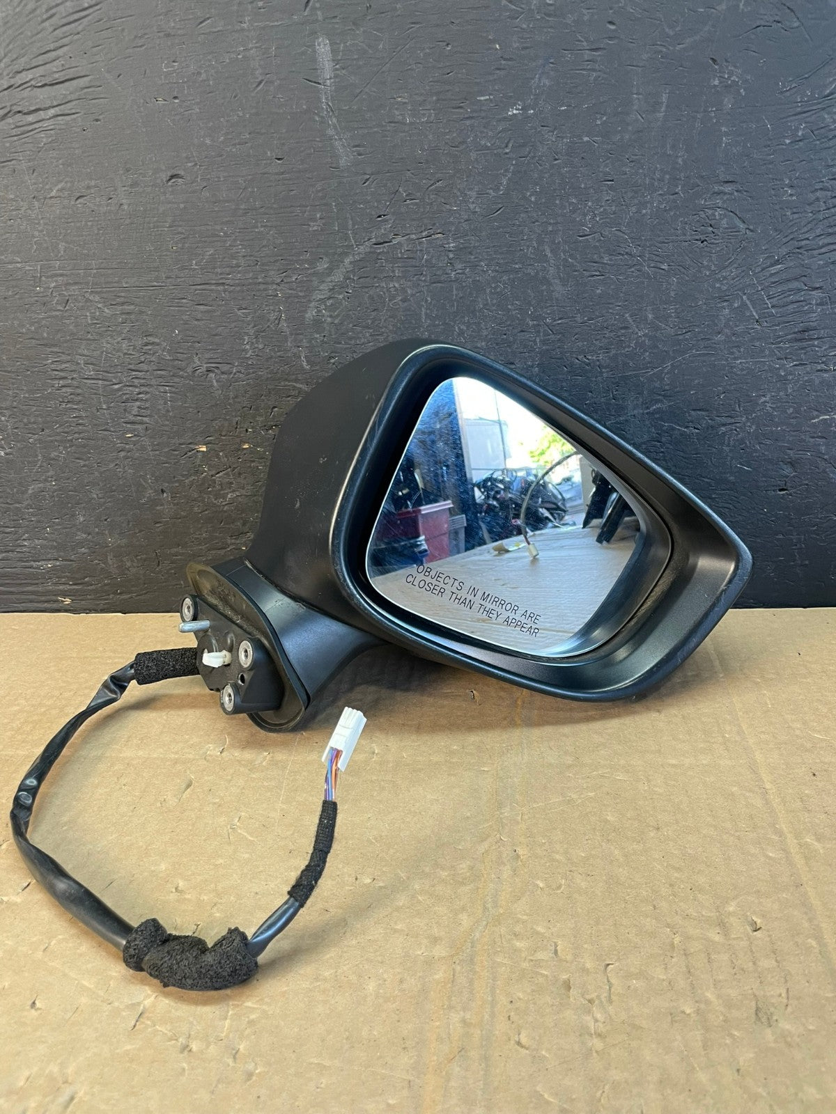 2014 2015 2016 Mazda 3 Right Passenger RH Side View Door Mirror AC9868 LK8