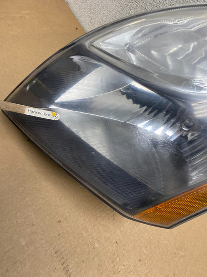 2010-2012 Nissan Sentra Halogen Left Driver LH Black Headlight P8149 DW8