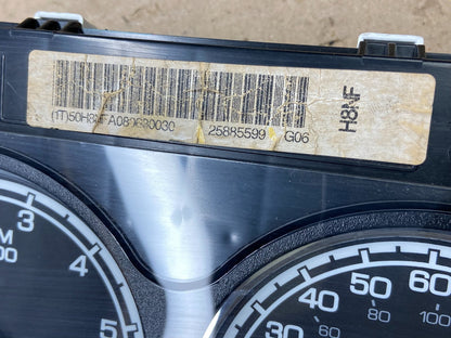 2008 to 2011 Chevrolet Tahoe Hybrid Cluster Gauge Speedometer ECM  ab5531 DG5