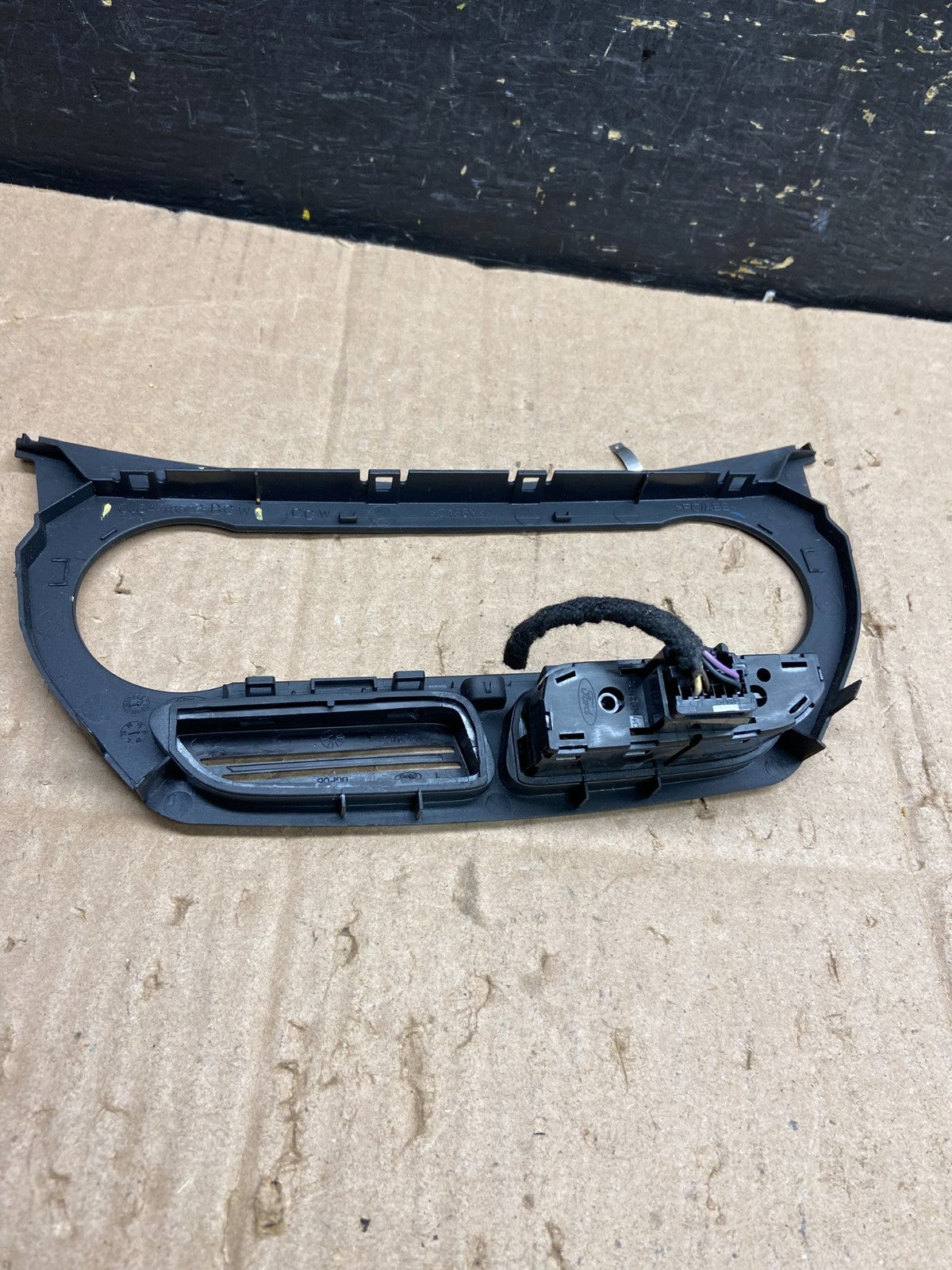 2013 to 2016 Ford Escape Climate Control Trim Panel W/ Switches AB17483