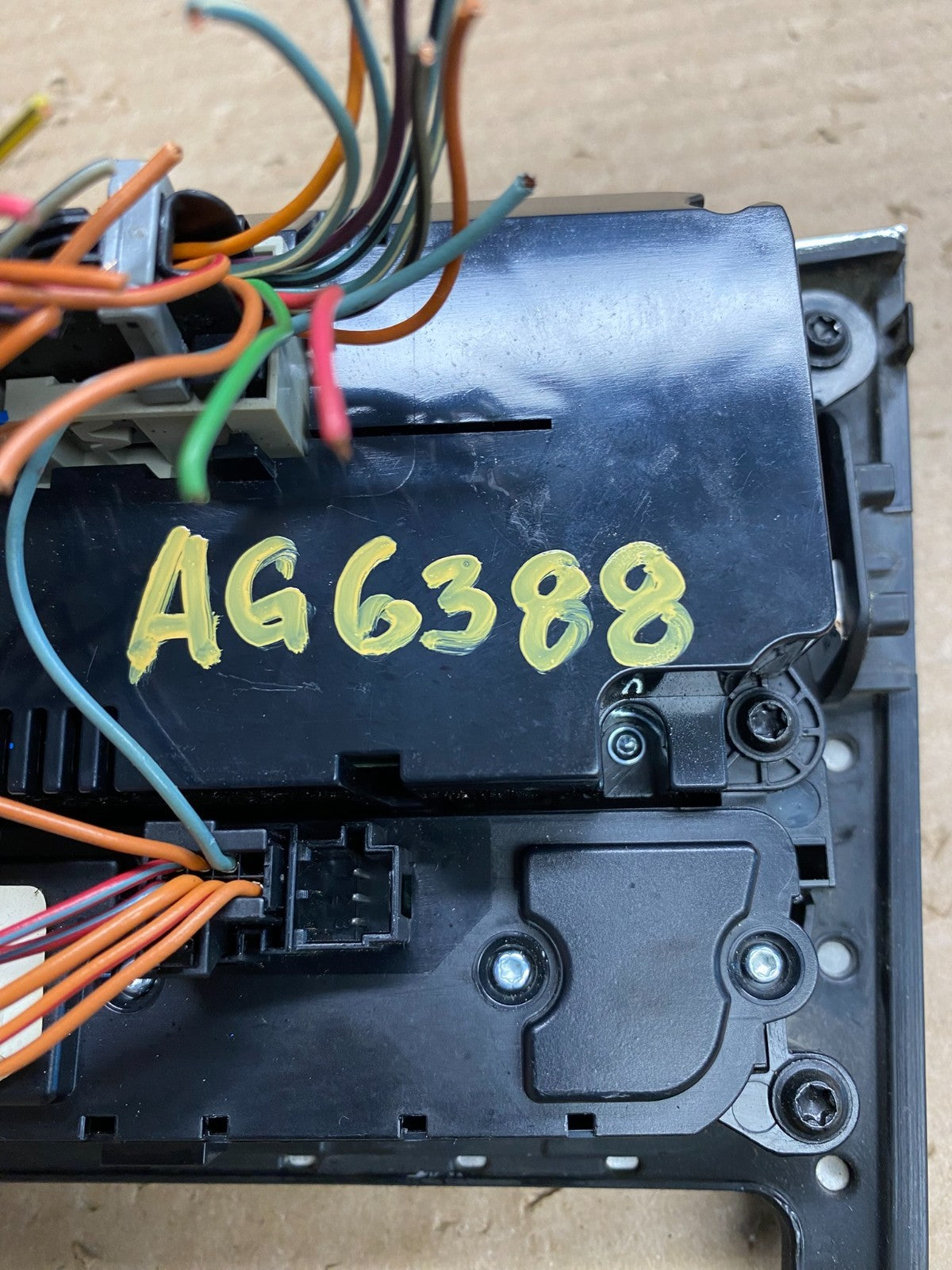 2007-2012 Mercedes X164 GL350 GL450 Climate Control Bezel Wood Switch AG6388 DG6