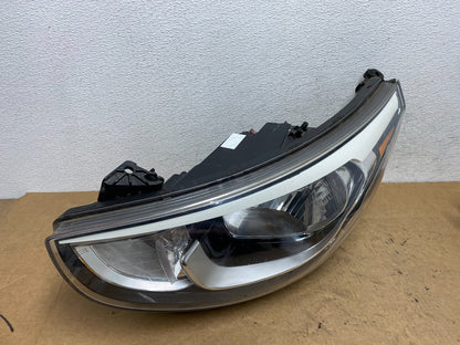 2015 to 2017 Hyundai Accent Left Driver LH Halogen Headlight AD5250 DW2