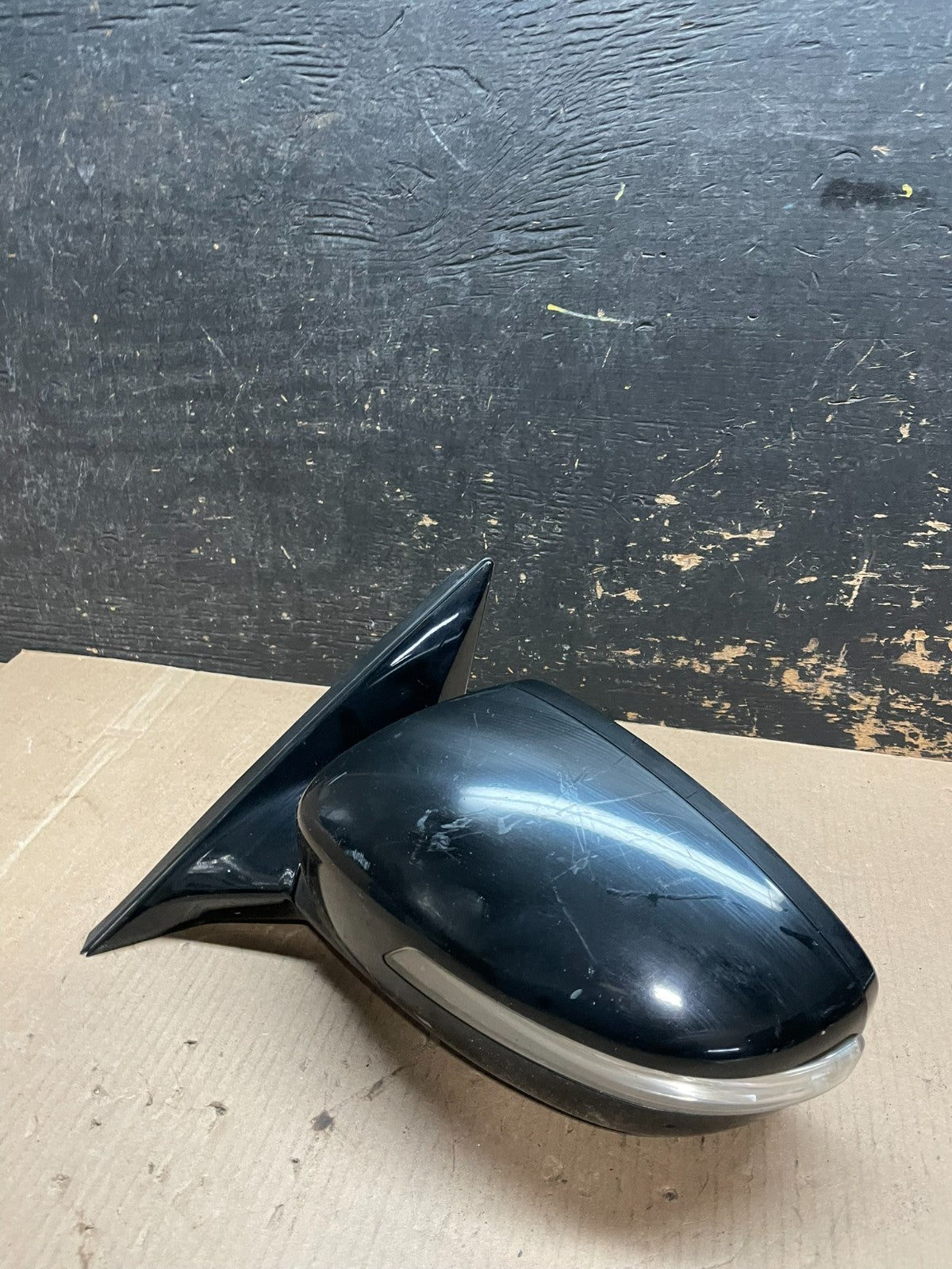 2009 to 2014 Hyundai Genesis Sedan Left Driver Turn Signal Door Mirror AA2012 MS2
