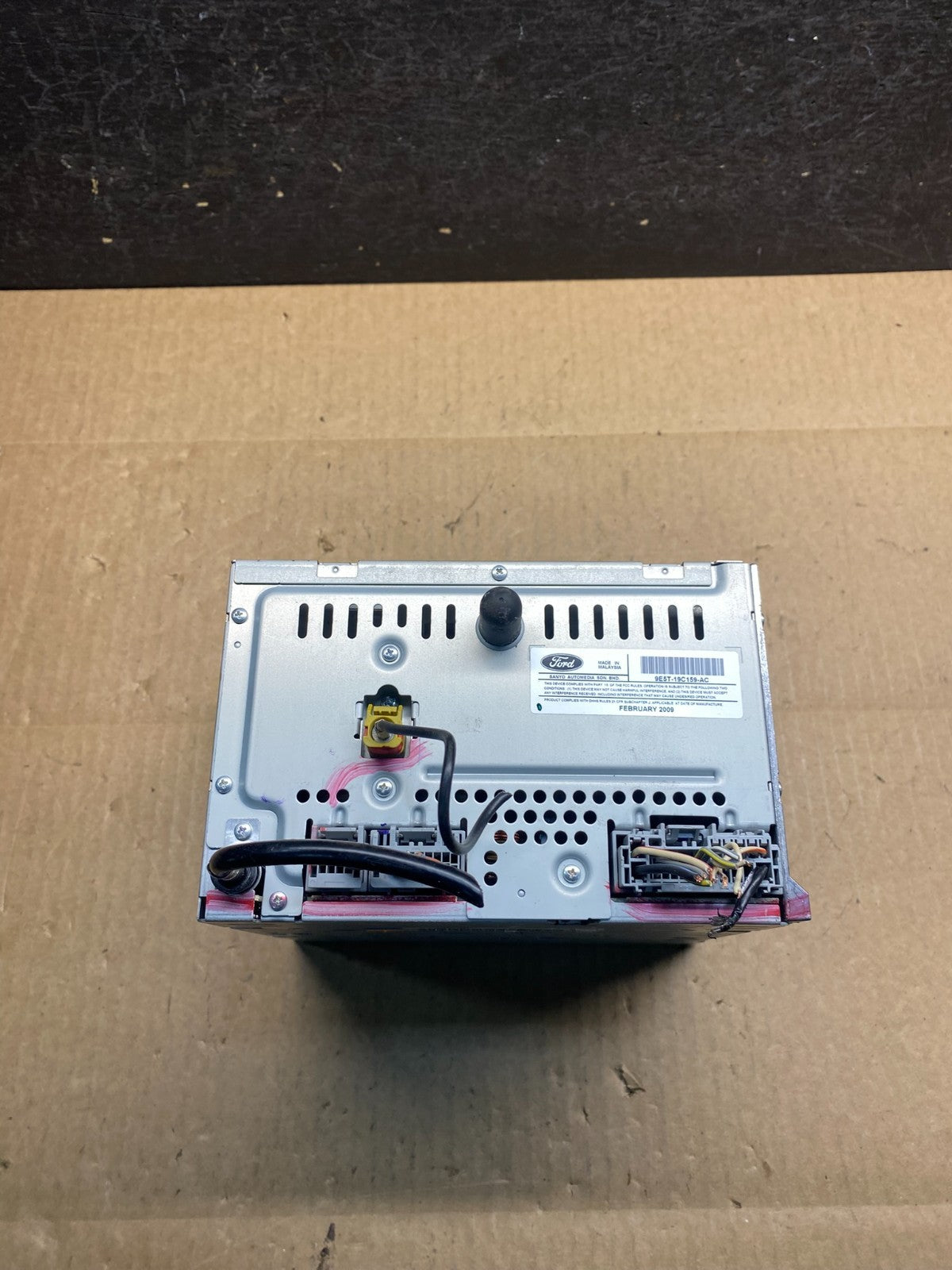 2010 2011 2012 Ford Fusion Radio Cd Receiver Mechanism 9E5T-19C159-AC ag7317 DG5