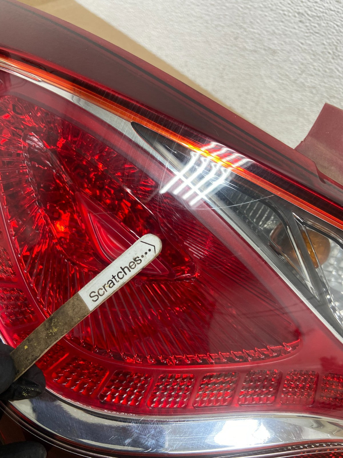 2013-2016 Hyundai Genesis Coupe Left Driver LH Tail Light AE6019 DG3