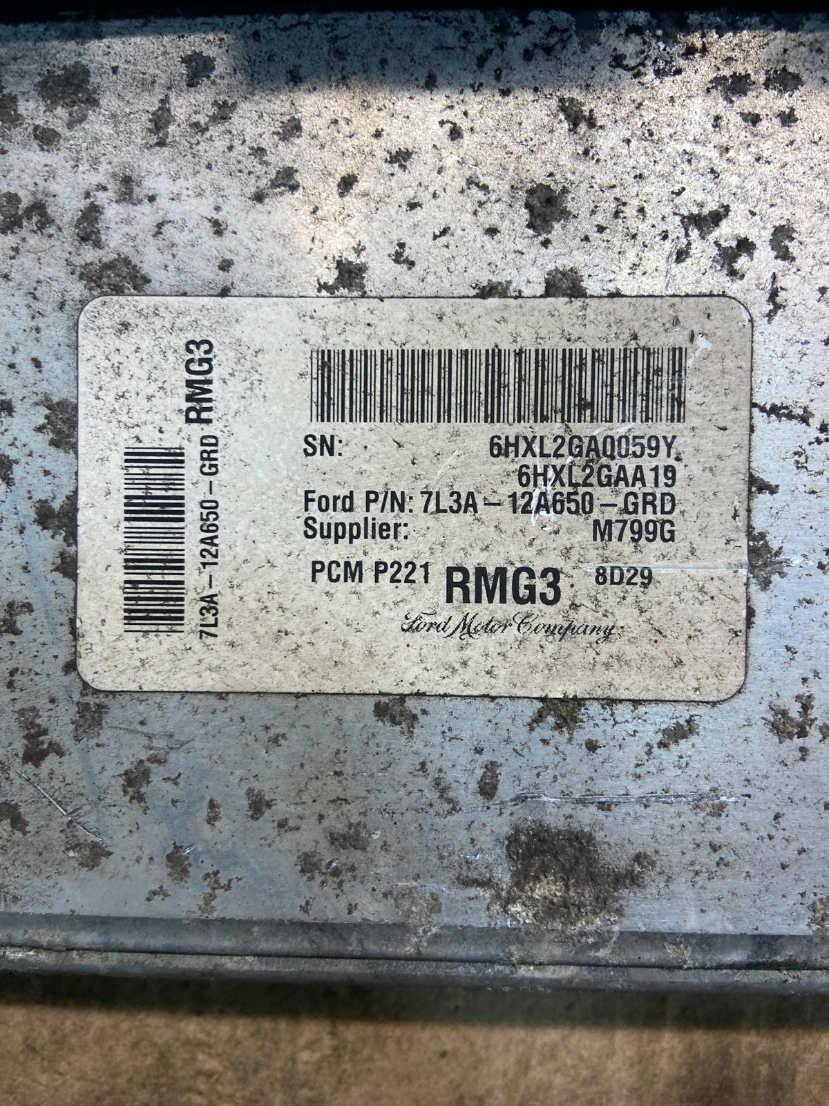 2007 Ford F-150 F150 4.2L Engine Control Unit ECU Computer Module z8647 DG2