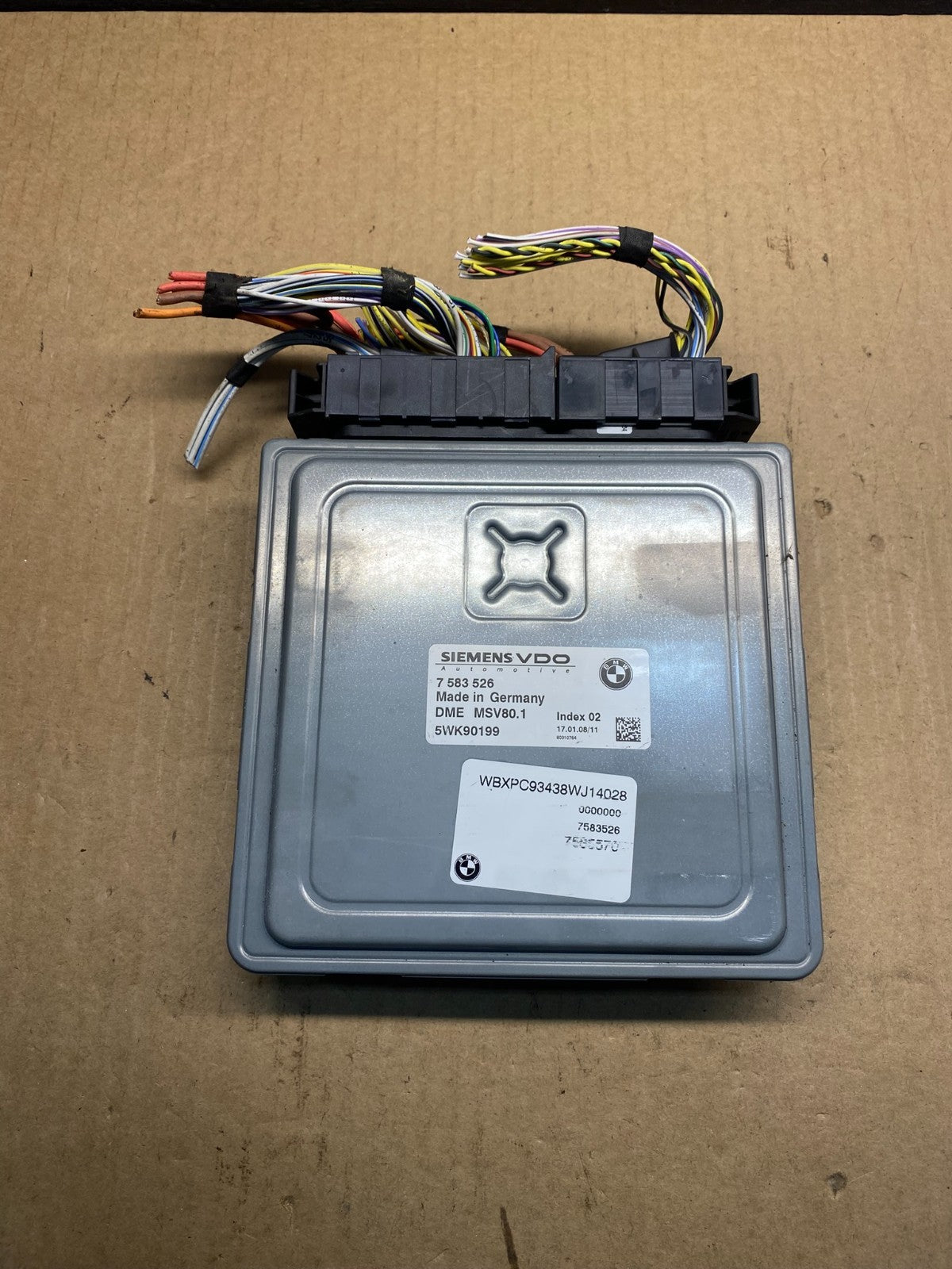2007 to 2010 Bmw 328i Ecm Ecu Engine Computer Module AG7012 DG0