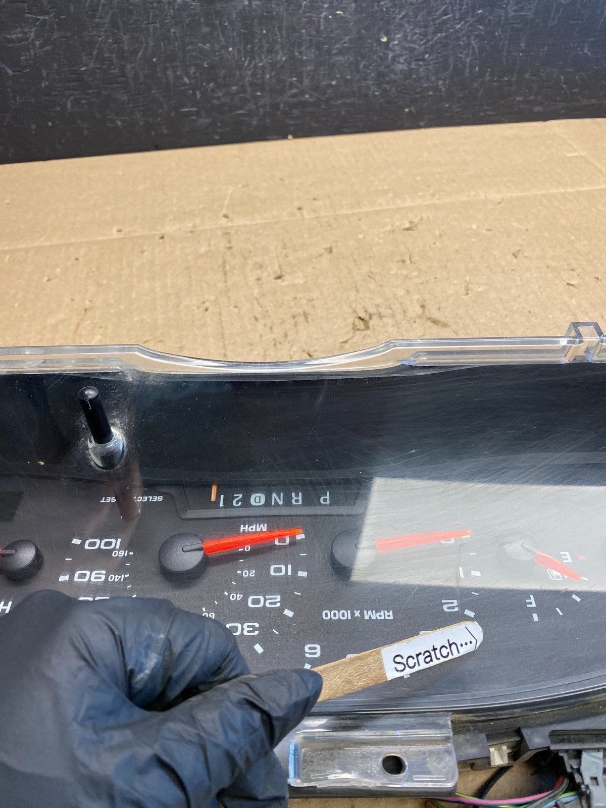 2006 Ford E350 Gauge Speedometer Cluster ac6672 DG3