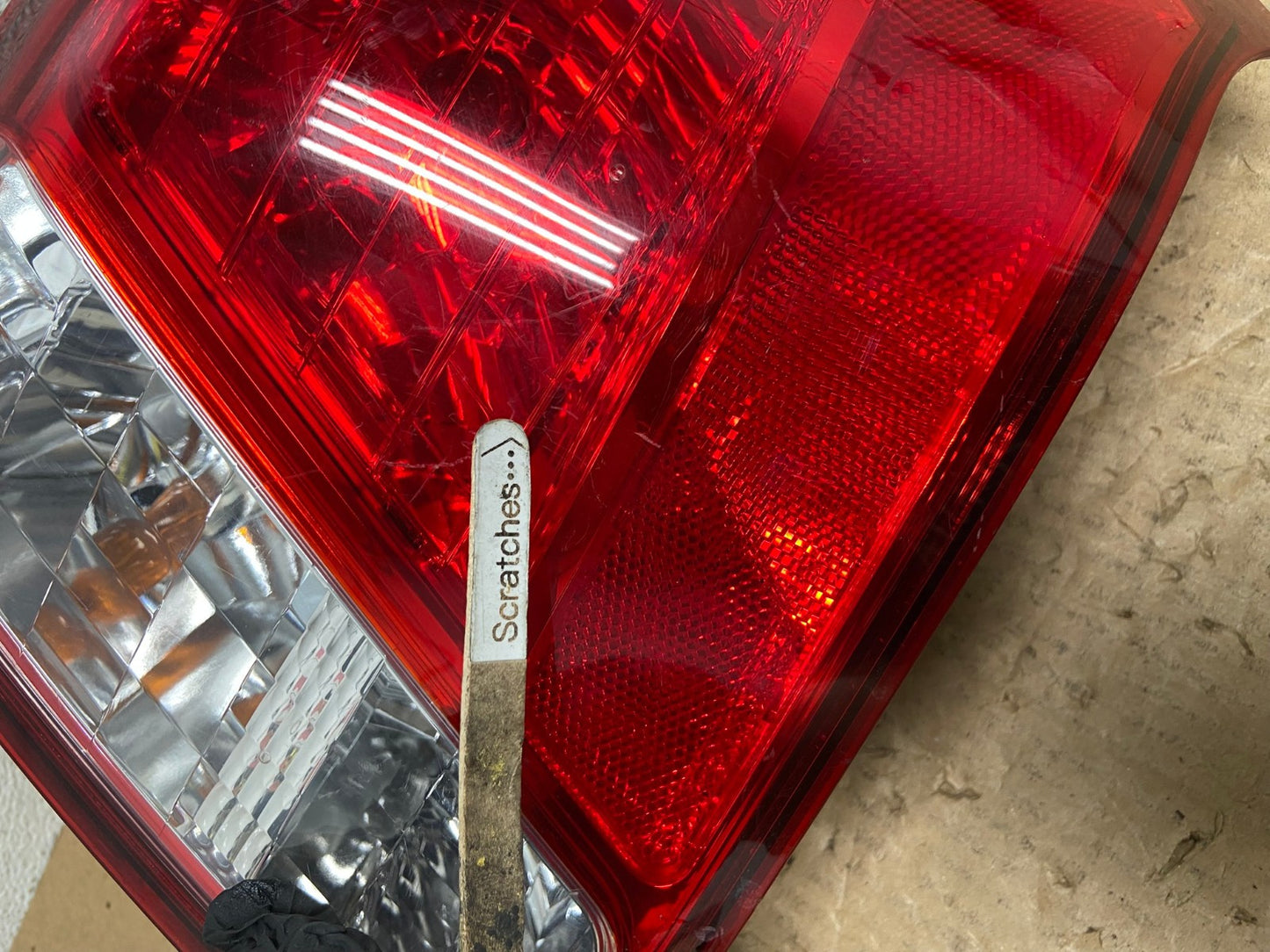 2008-2014 Subaru Impreza Sedan Right Passenger RH Side Tail Light AG0561 LK3
