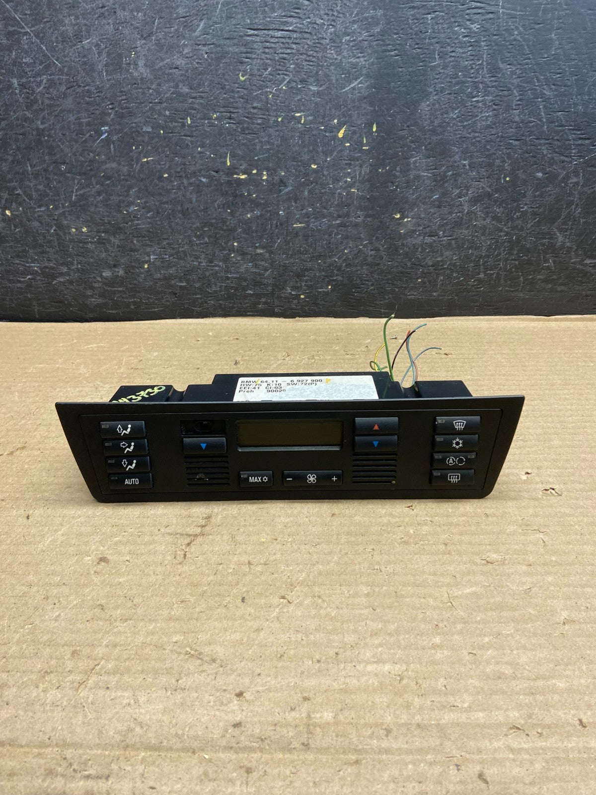2001-2006 Bmw X5 E53 AC Heater Climate Control Temperature Panel Trim AH3730 DG0