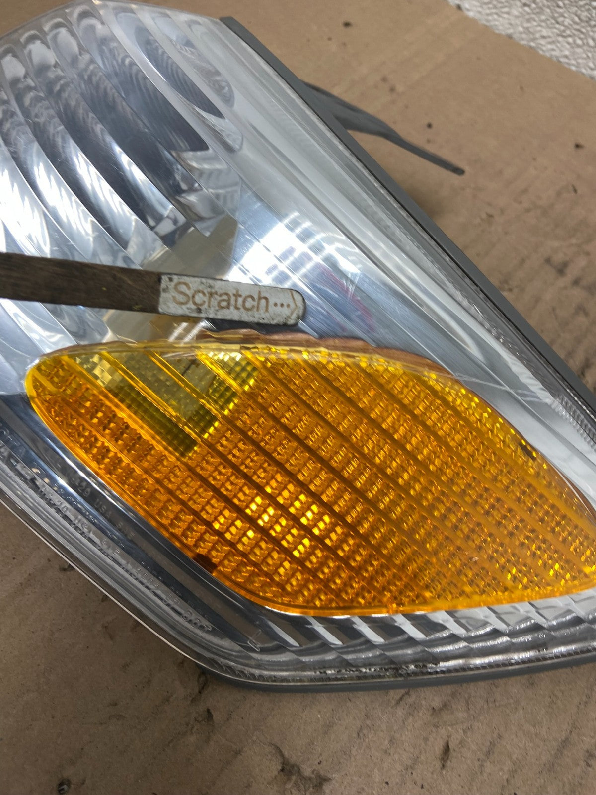 2000 - 2001 Toyota Camry Front Left Driver Lh Turn Signal Y0126 DW4
