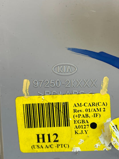 2012 to 2013 Kia Soul AC Heat Climate Control Switch Trim Bezel Black AF3648 DW7