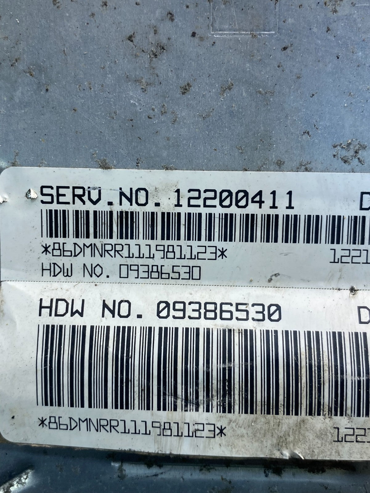 2001-2002 Silverado Tahoe Engine Computer Module 12200411 ECM ECU ag9594 DG2