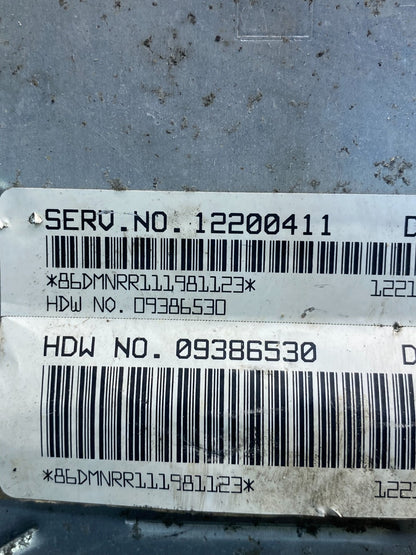 2001-2002 Silverado Tahoe Engine Computer Module 12200411 ECM ECU ag9594 DG2