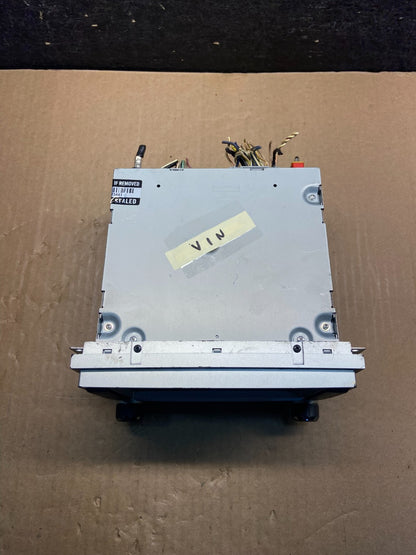 2009 Lincoln Mkx Am Fm Cd Player Radio Navigation Screen Display AF9394 DG4