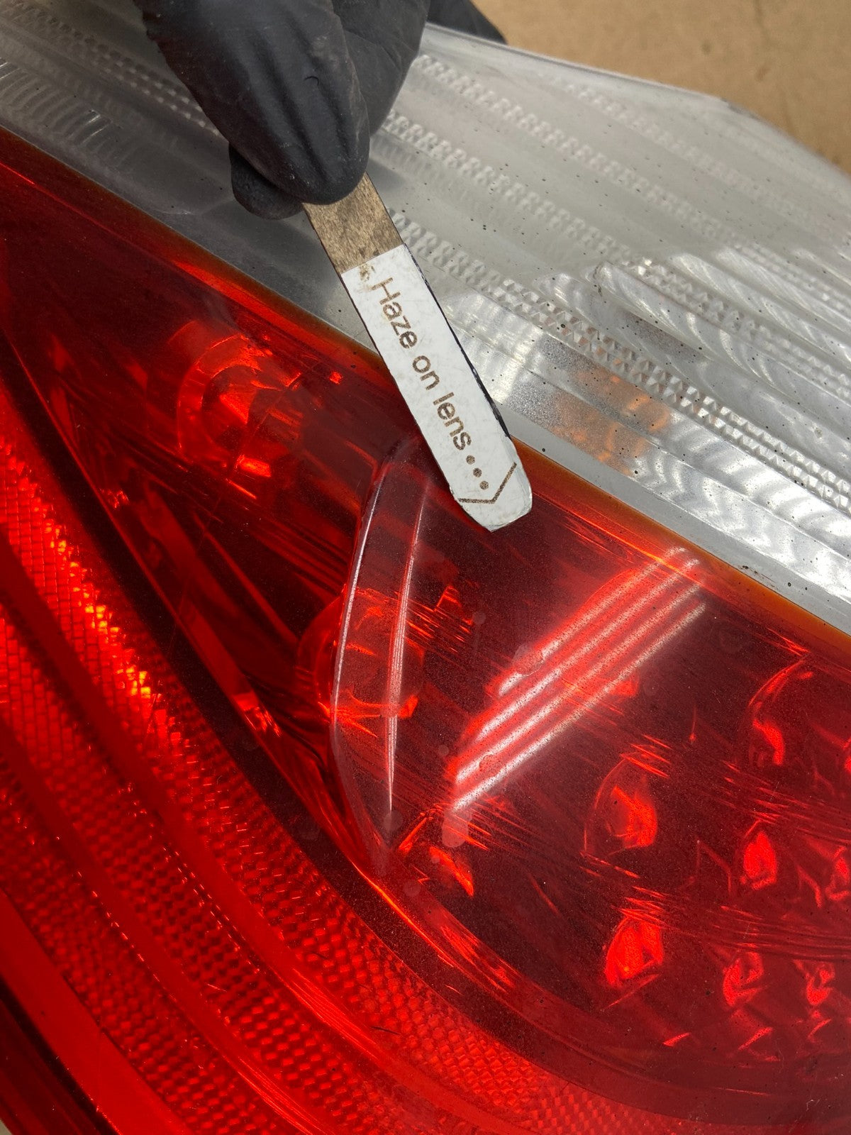2009-2011 Hyundai Genesis Sedan Left Driver LH Tail Light AH4444 DW4