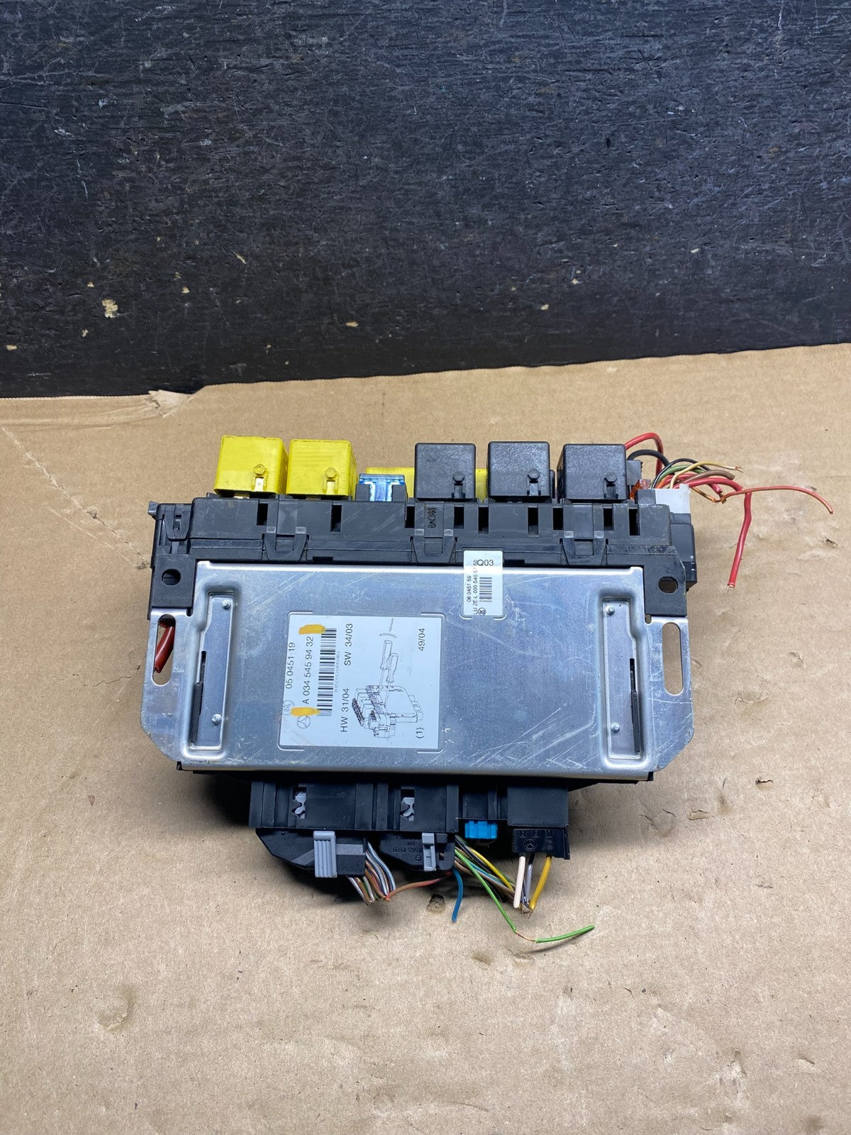 2000 - 2006 Mercedes W215 S430 Front Left SAM Fuse Box Control ai0138 DG0