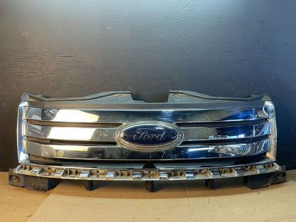 2007 2008 2009 2010 Ford Edge Front Upper Chrome Grill Grille Oem ab7885 DG0