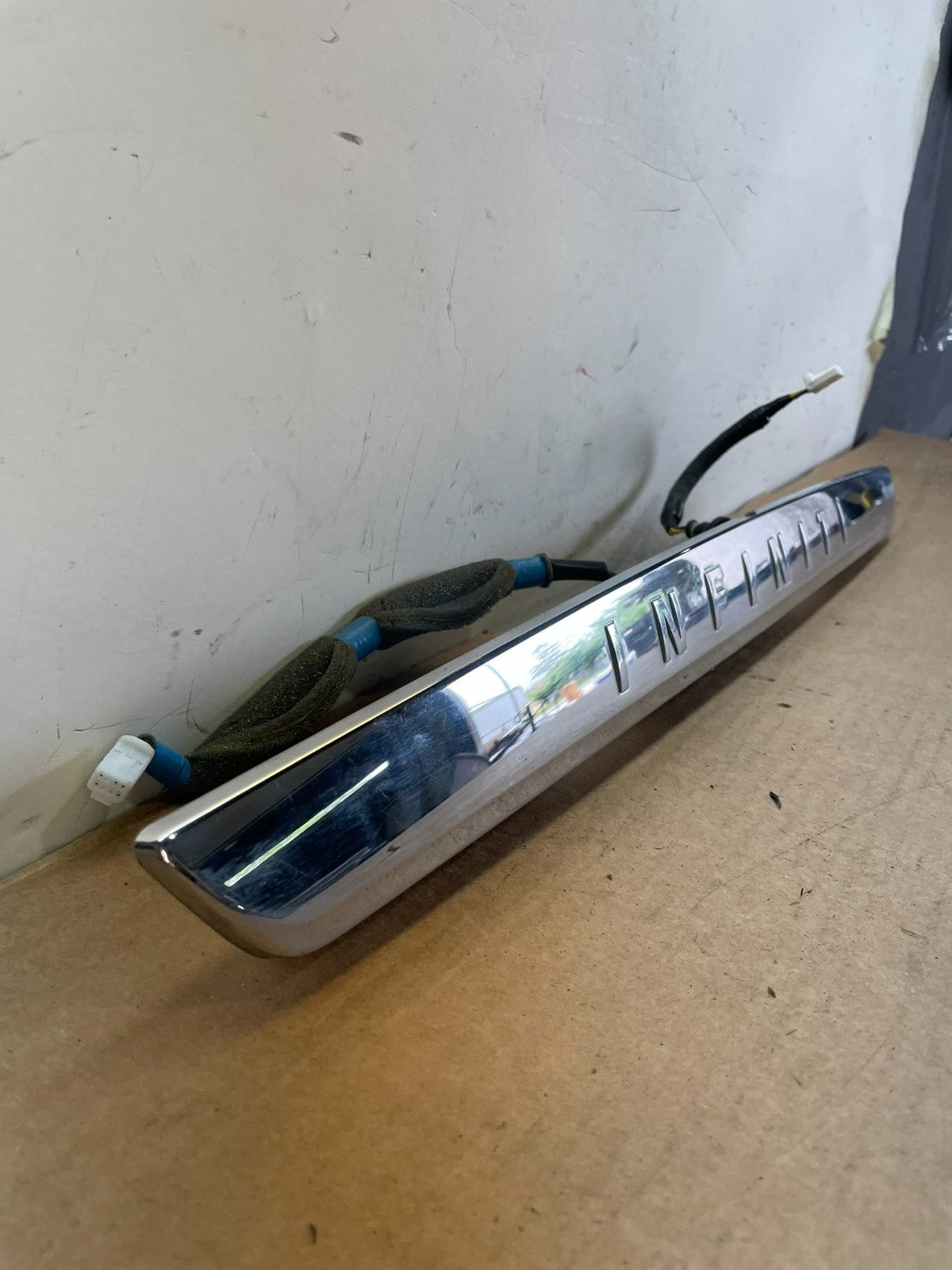 2013 - 2017 Infiniti QX60 JX35 Rear Trunk Spoiler Finish Panel Molding AF8778 DG2