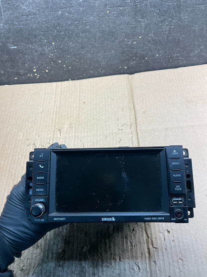 2008 2013 Jeep Dodge Chrysler Screen Display CD Player Satellite Radio X4143 DG0