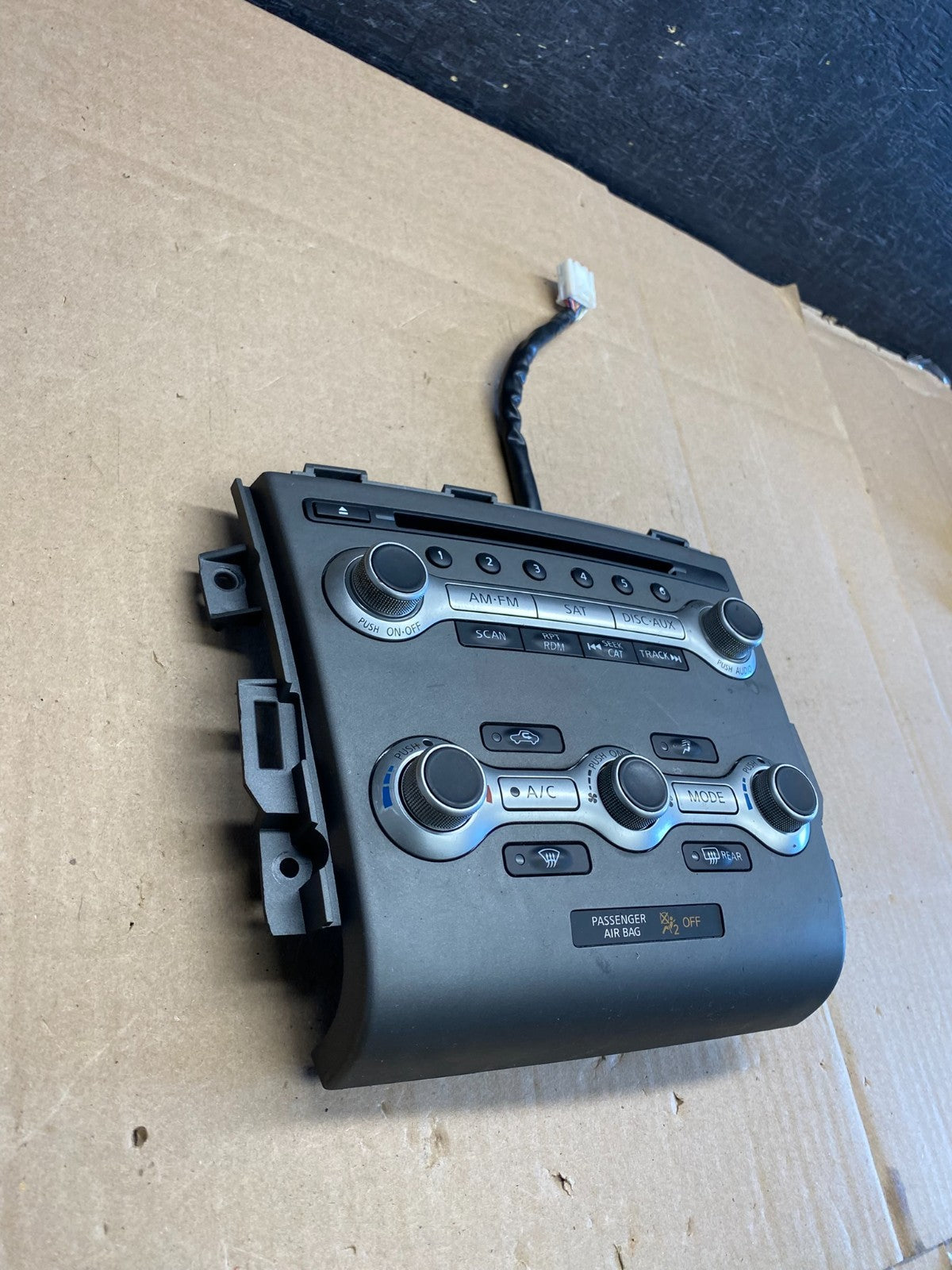 2009 Nissan Murano Temperature Climate A/C AC Control Panel AI3000 DG2