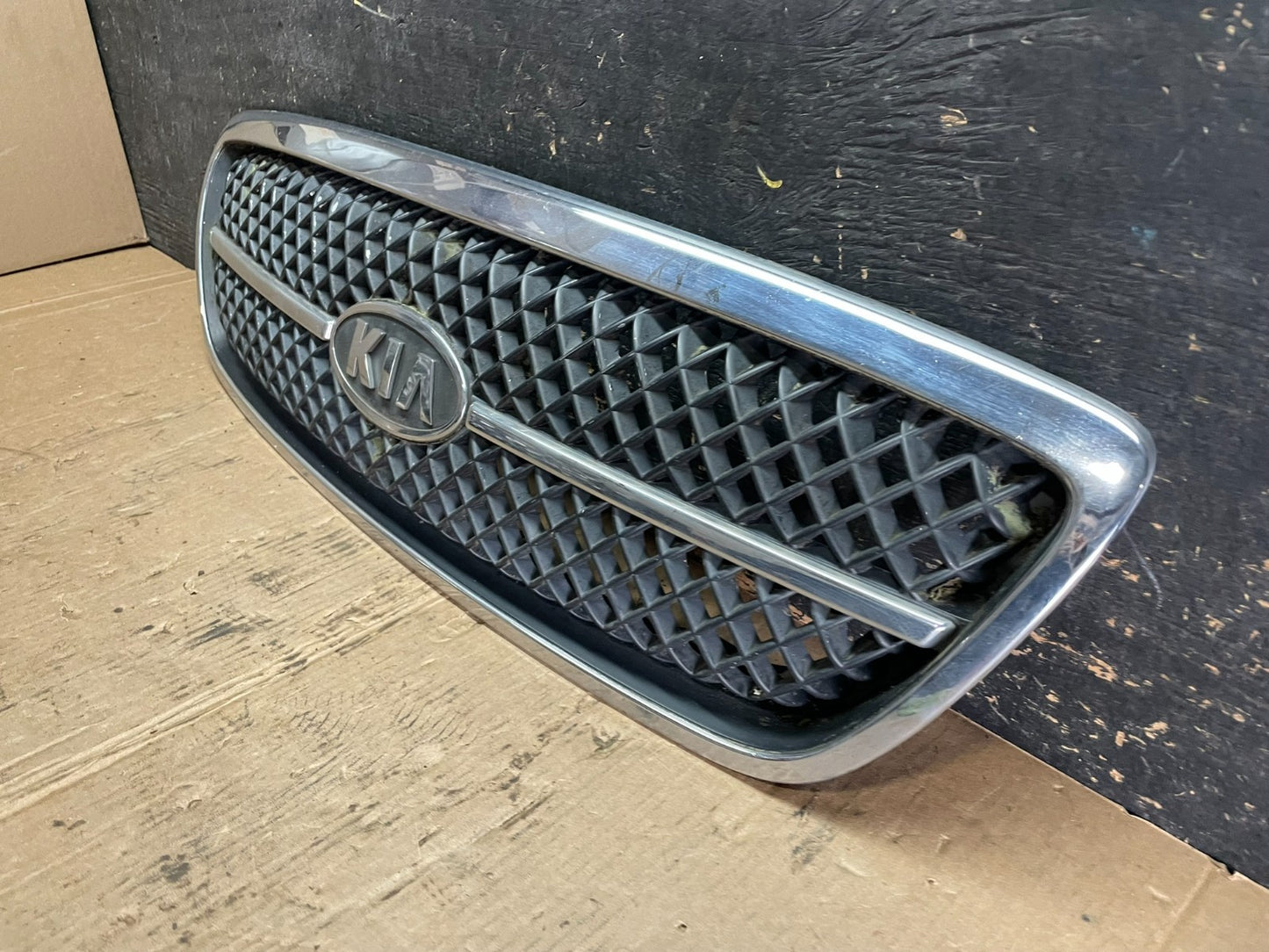 2004 to 2005 Kia Sedona Front Upper Grill Grille Z5930 DG2