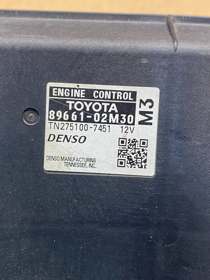 2009 Toyota Corolla Engine Control Computer ECU PCM af8955 DG2