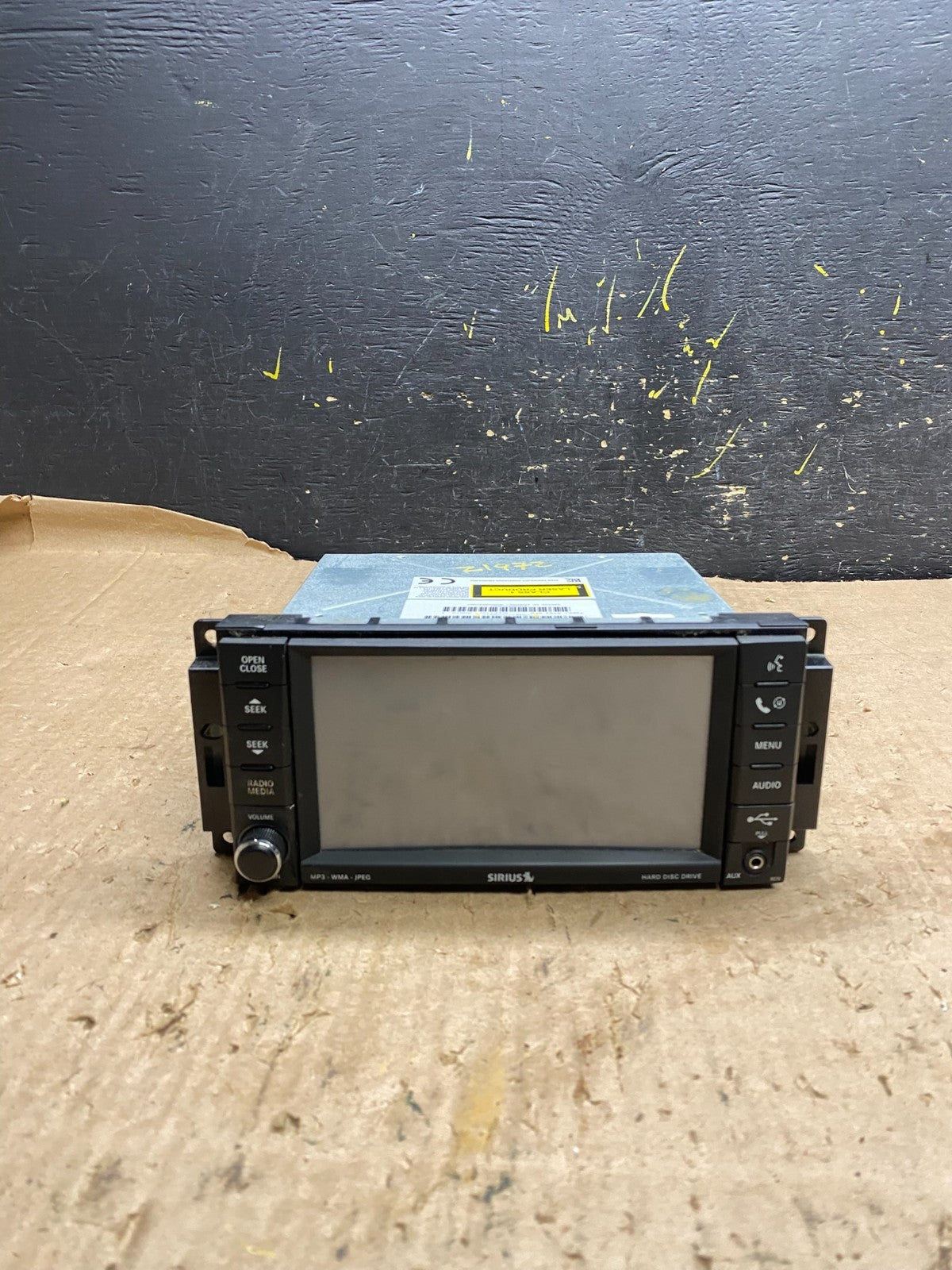 2007 2014 Jeep Dodge Chrysler Screen Display CD Player Satellite Radio Z1972 DG0