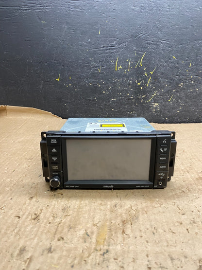 2007 2014 Jeep Dodge Chrysler Screen Display CD Player Satellite Radio Z1972 DG0