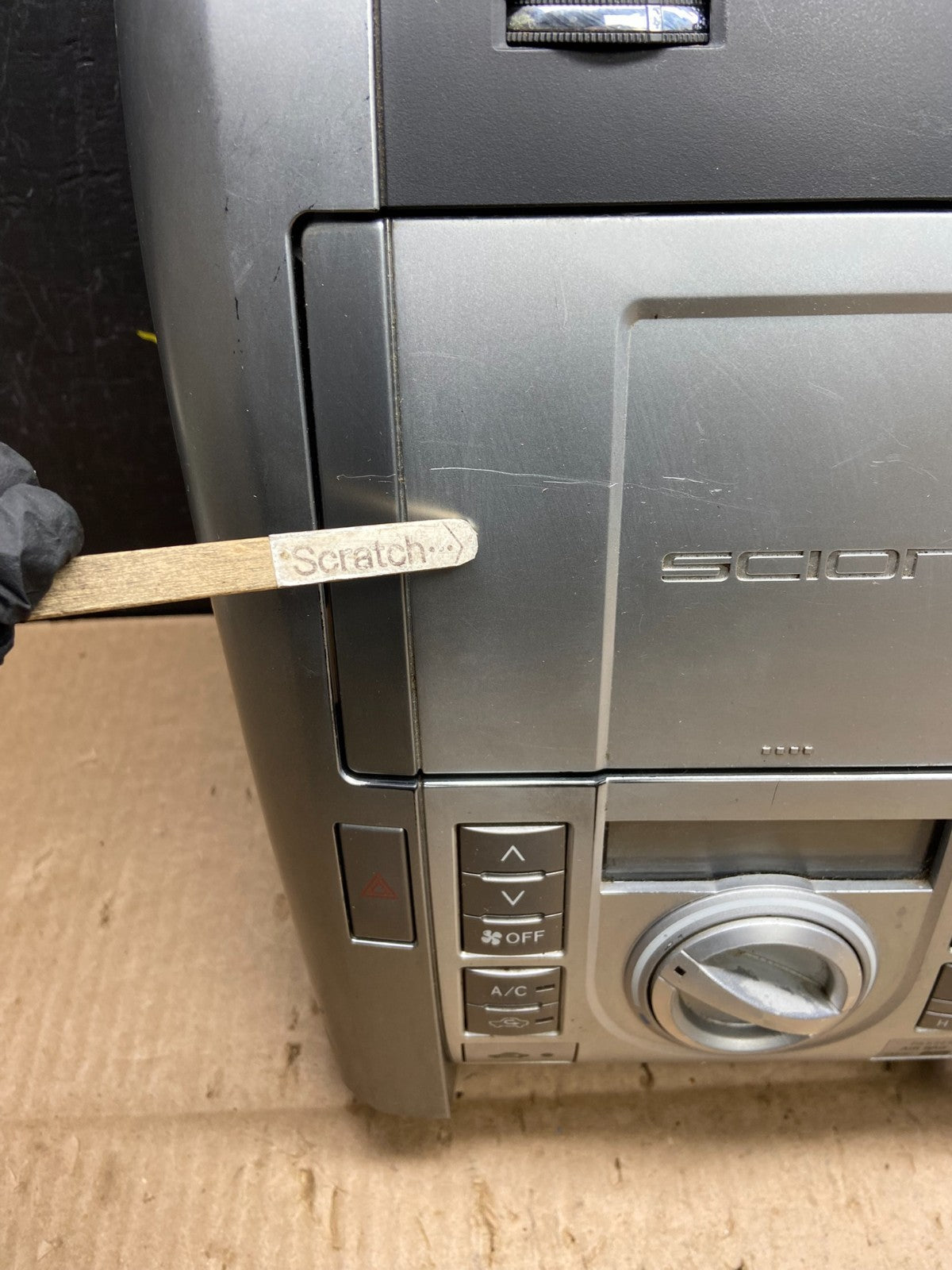 2005 - 2010 Scion TC AC Heater Climate Control Trim Bezel Dash Y7802 DG2