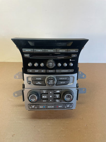 2013 to 2015 Honda Pilot AM FM CD Audio Radio Player Climate Control AF5580 DG0