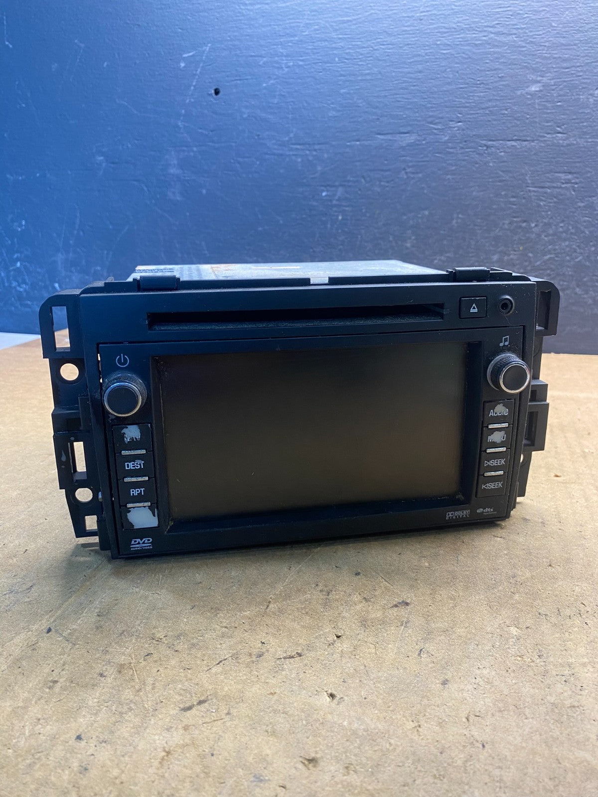 2007 to 2014 Chevrolet GMC Cadillac Radio Navigation Screen Display ad4983 DG0