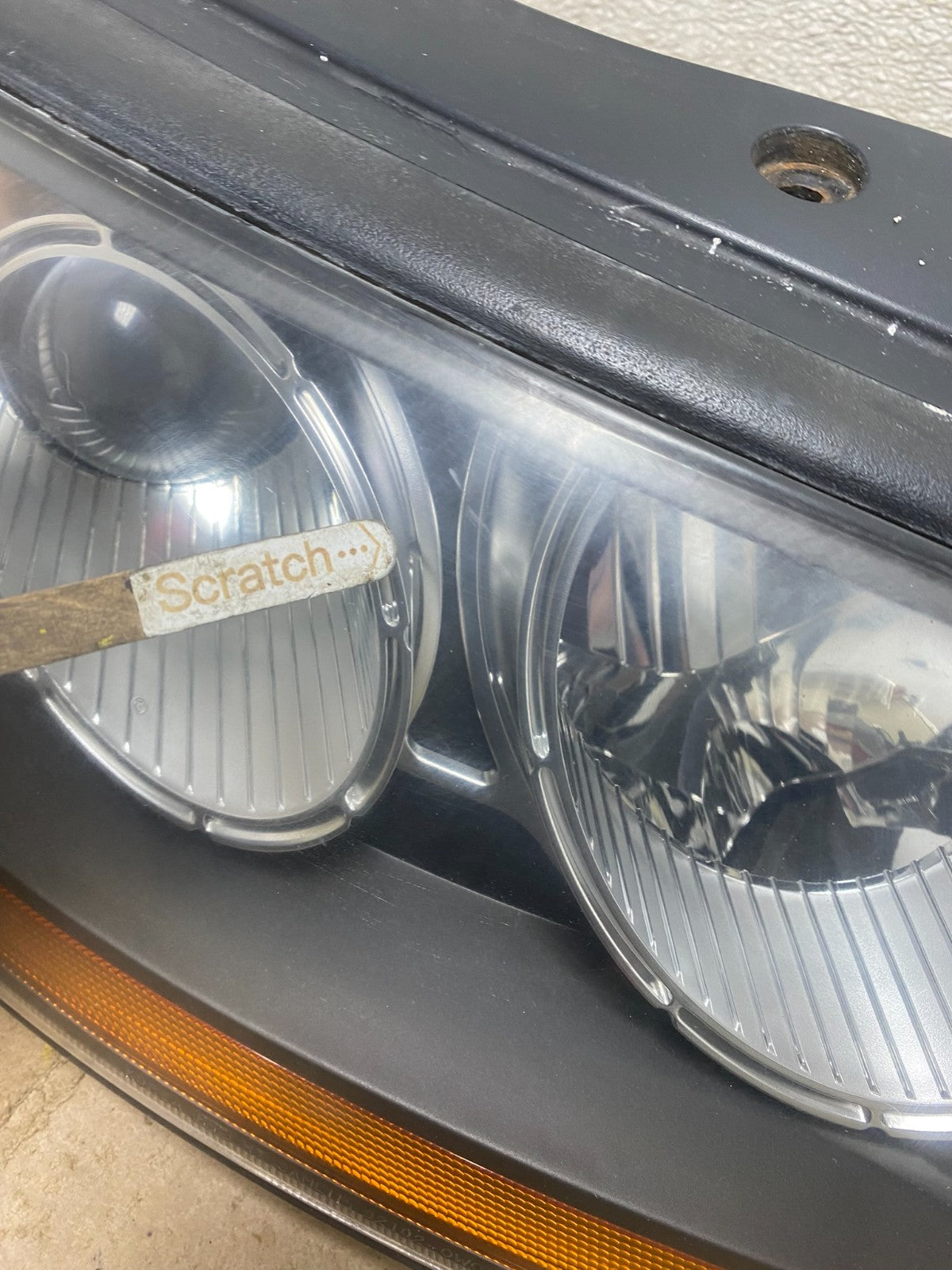 2007 2008 2009 Hyundai Santa Fe Right Passenger Halogen Headlight Oem X6744 DW4