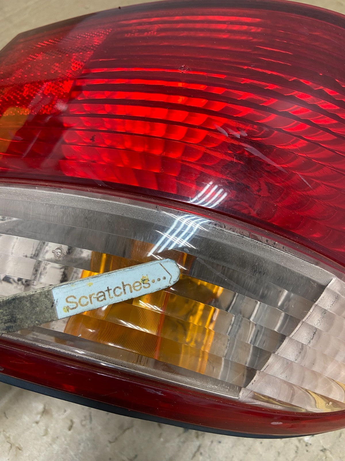 1998 to 2000 Honda Accord Sedan Tail light Left Driver LH Side AI9266 LK3