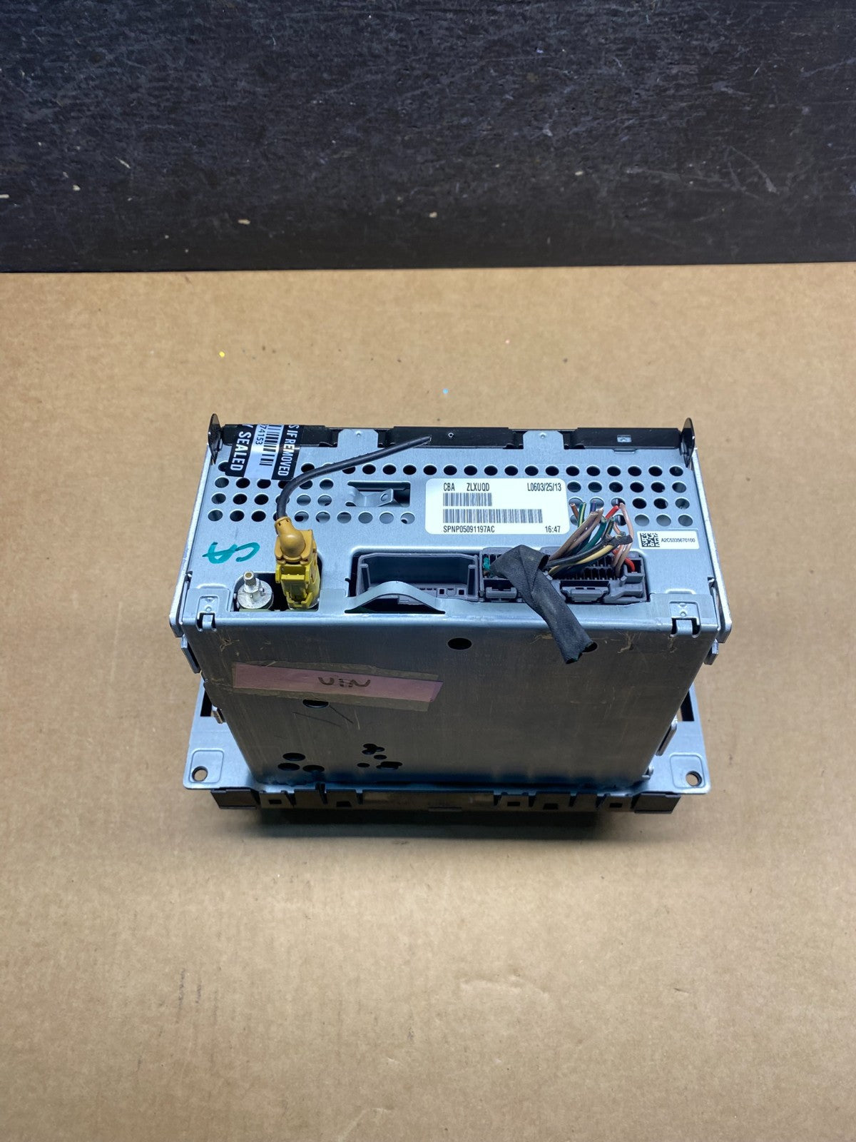 2007-2012 Chrysler Dodge Jeep Ram Radio CD MP3 AUX Receiver AH4972 DG5
