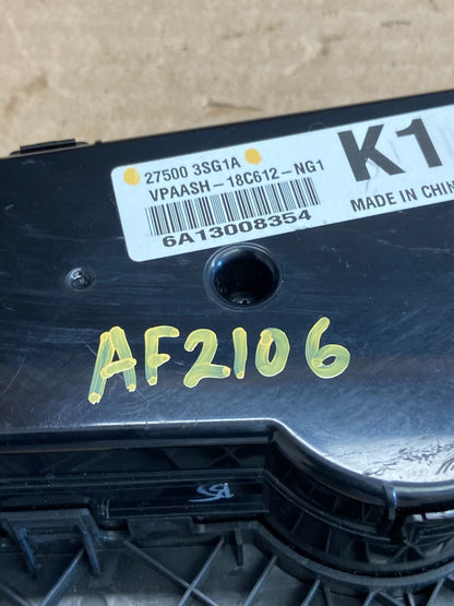 2013 2014 Nissan Sentra AC Heater Temperature Climate Control AF2106 DW6