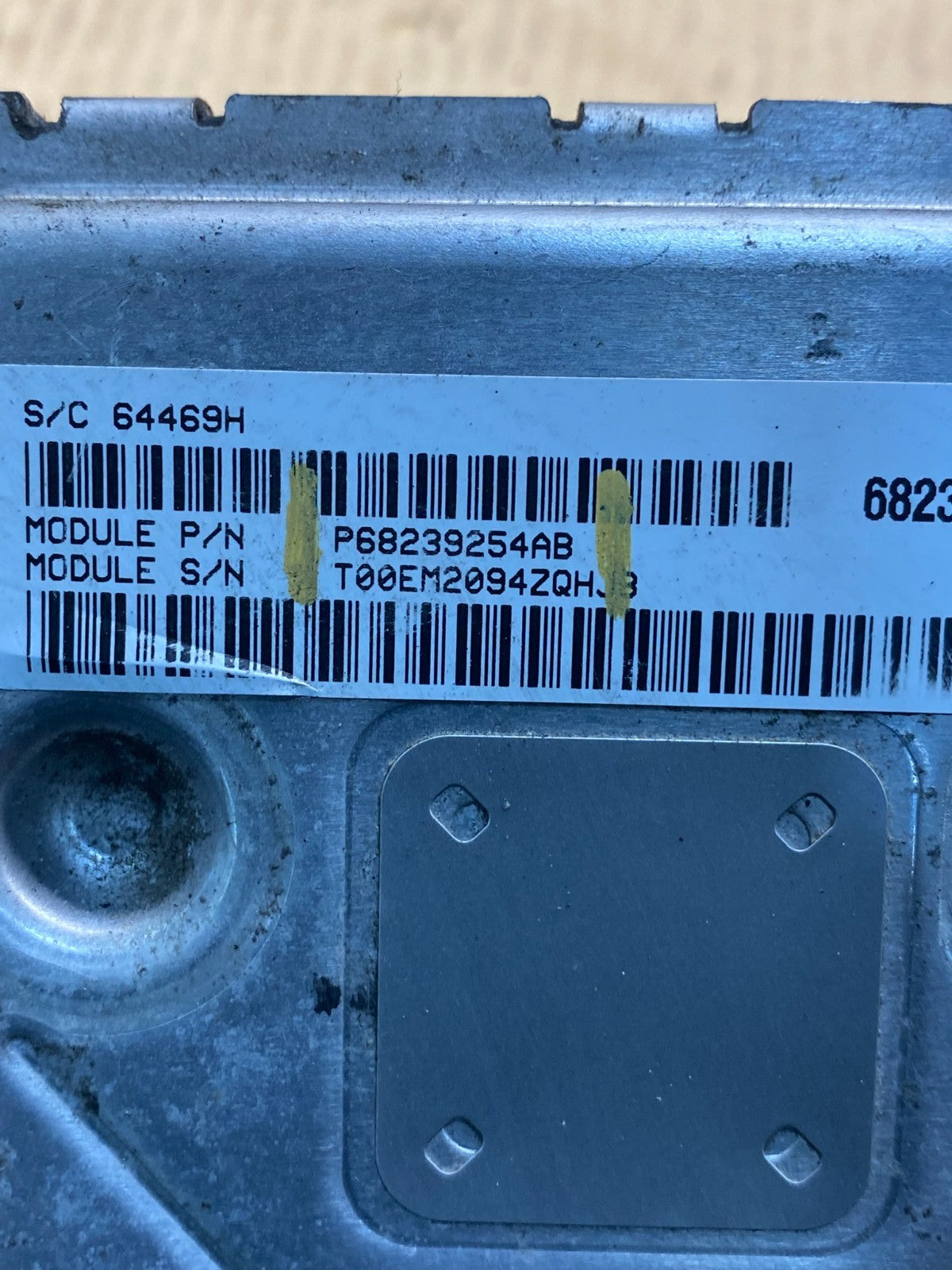 2015 Dodge Journey 3.6L ECU ECM Engine Computer Module AG9551 DW2
