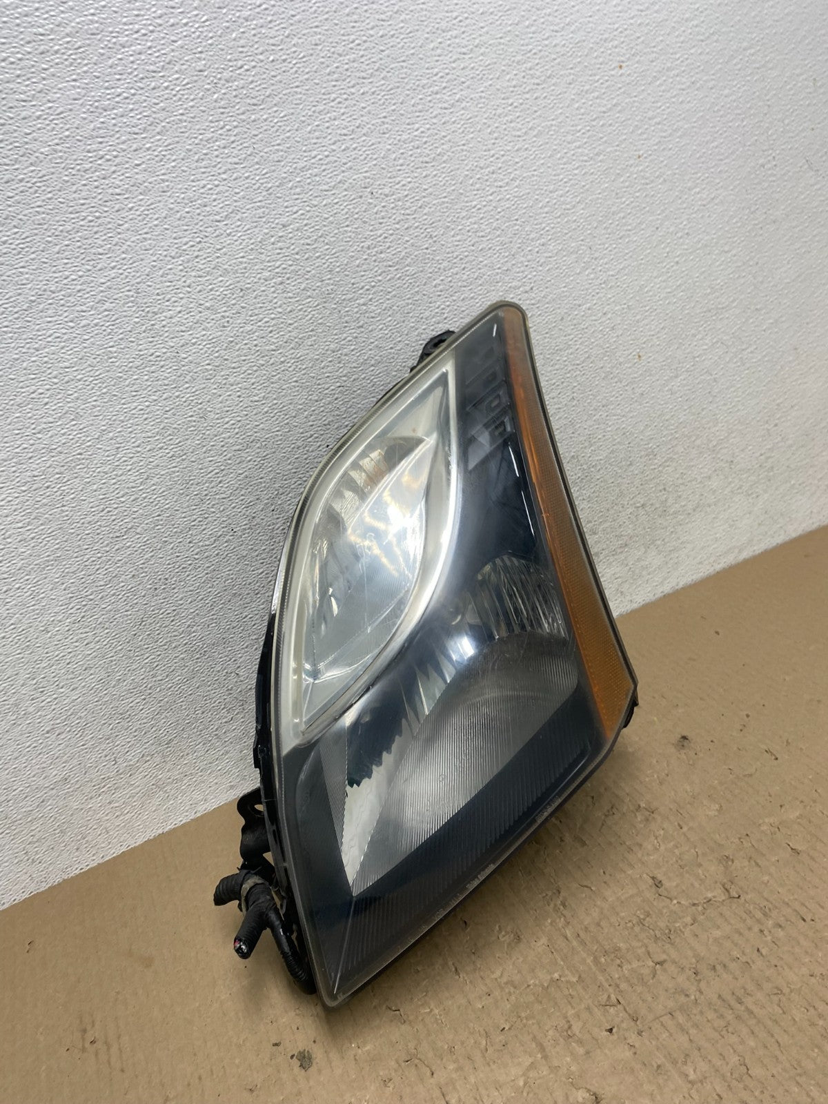 2010 - 2012 Nissan Sentra Halogen Left Driver LH Side Black Headlight AE9753 DW2