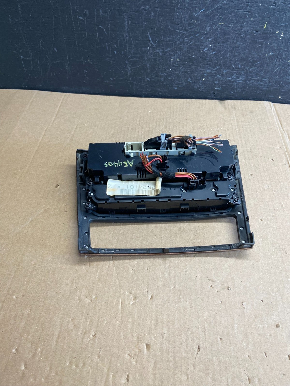 2007-2012 Mercedes X164 GL350 GL450 Climate Control Bezel Wood Switch AE4403 DG4