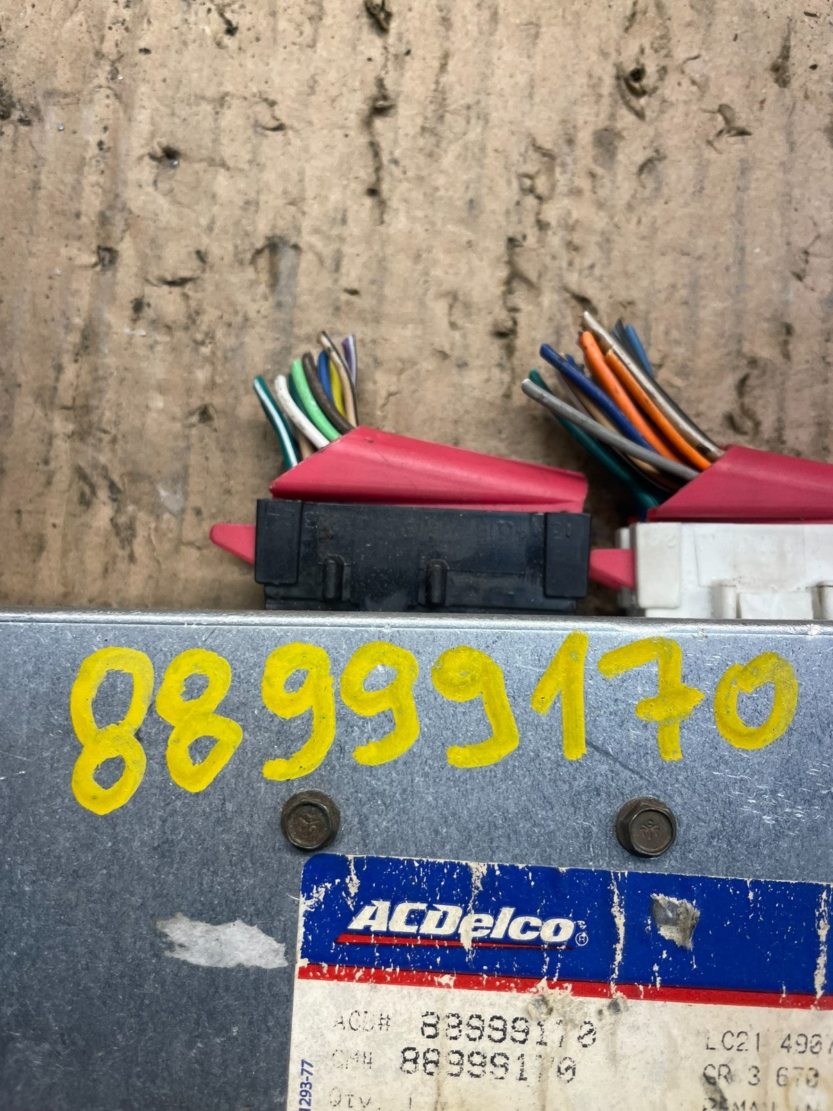 P1987 - 1992 Chevrolet Cavalier Ecu Engine Control Module Unit Ecm OEM S2462 DG3