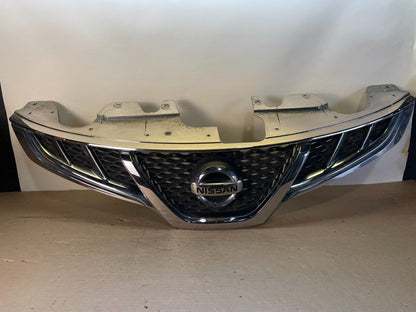 2011 to 2014 Nissan Murano Front Upper Chrome Grill Grille AF8507 DG0