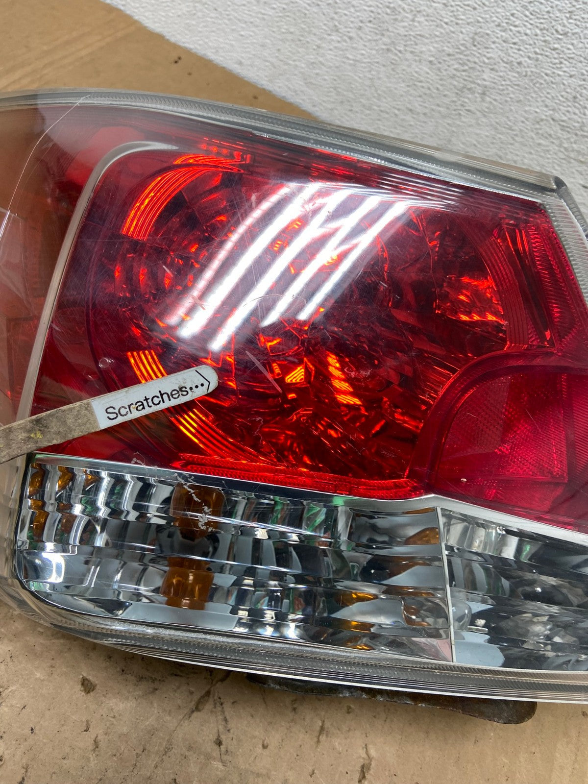 2008 to 2012 Honda Accord Sedan Tail light Left Driver LH Side AD3221 LK3