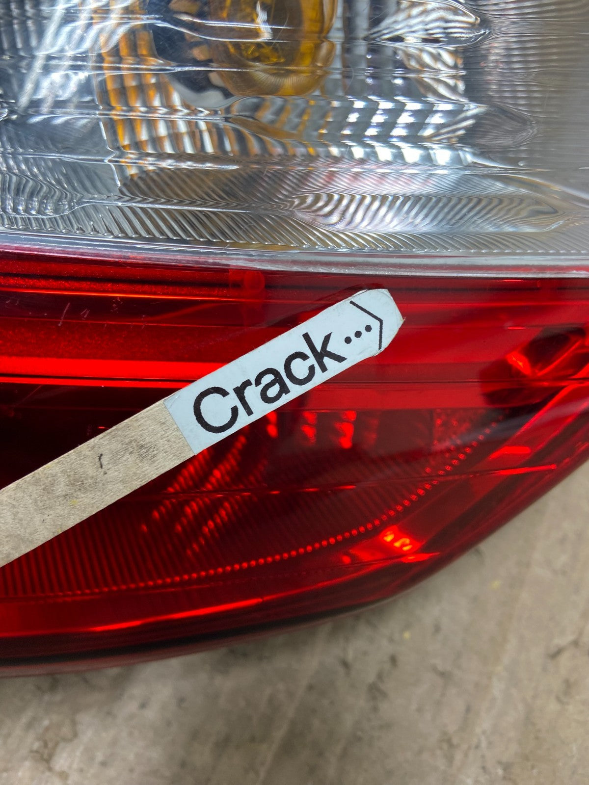 2012 2013 2014 Ford Focus Tail Light Hatchback Left Driver Lh Side Oem AC0089 DW4
