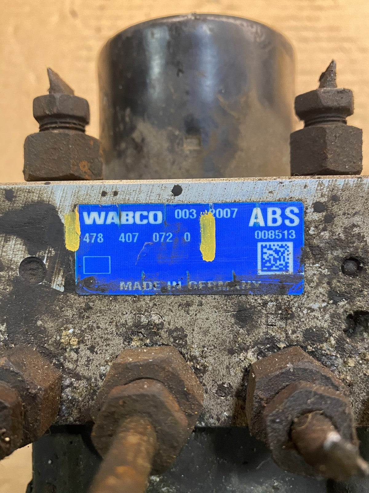 Wabco ABS Hydraulic ABS Pump With Module P/N 4784070720 AA3250 DG6