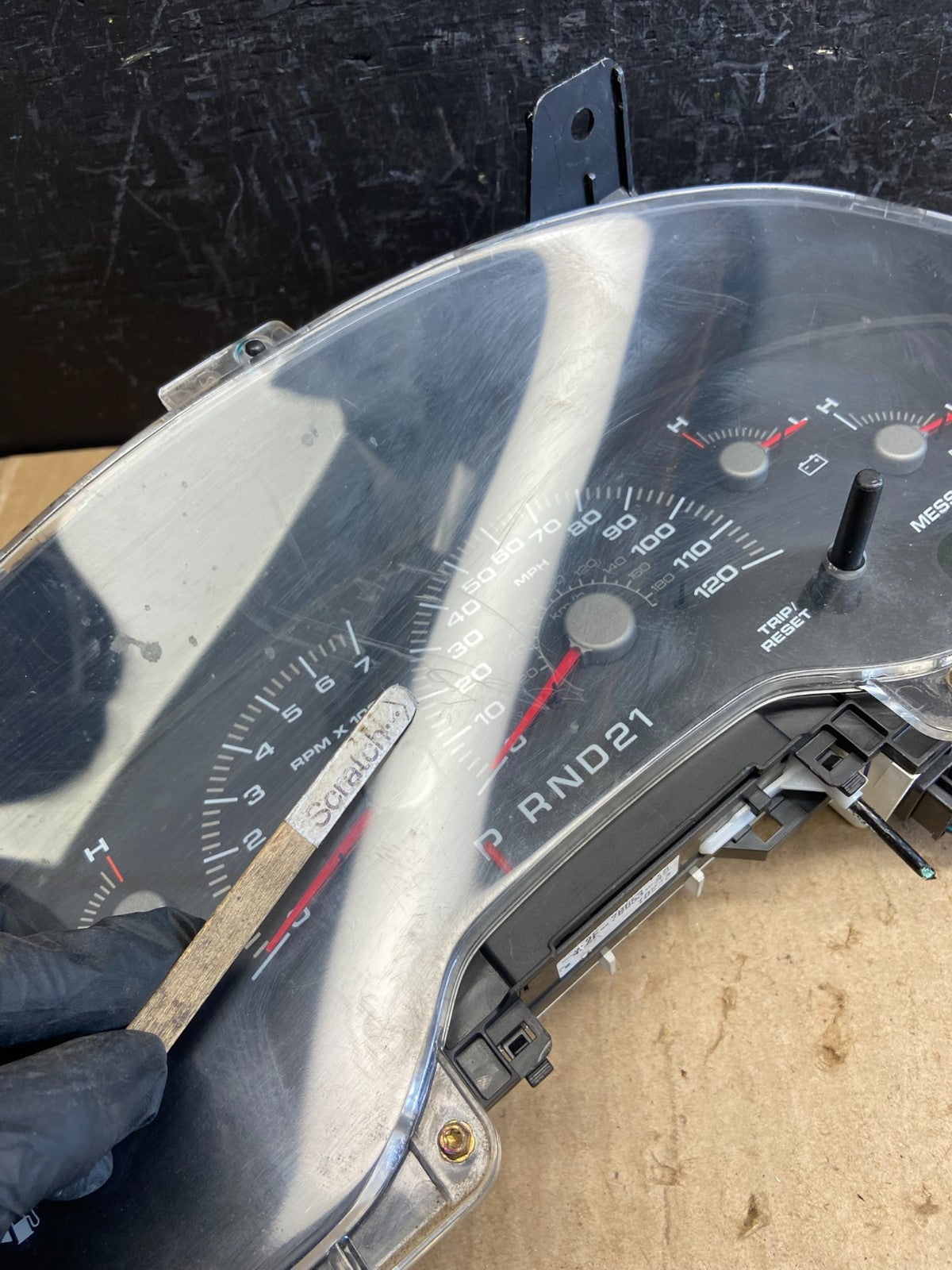 2000 2002 Ford Expedition Speedometer Instrument Gauge Cluster Oem ab9846 DG1