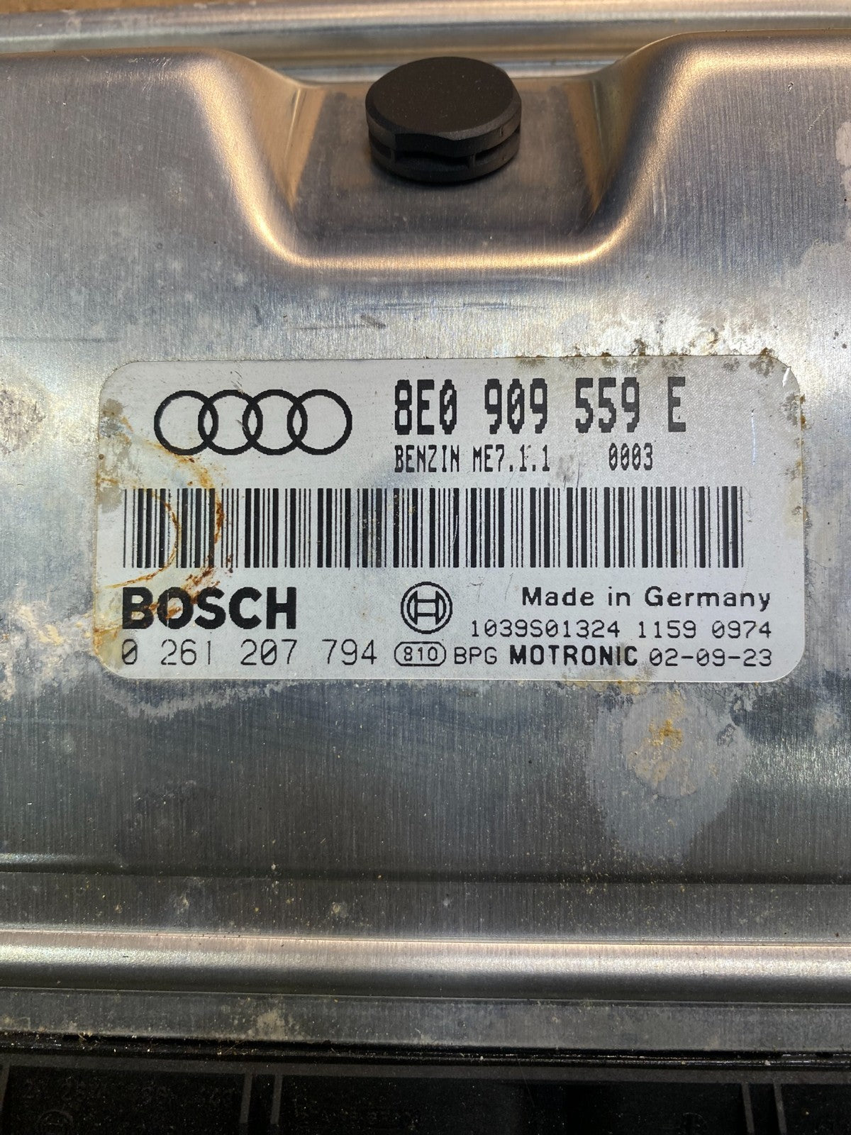 2002 2003 Audi A4 3.0L Engine Computer Ecu Ecm 8e0909559e OEM AA3384 DG2