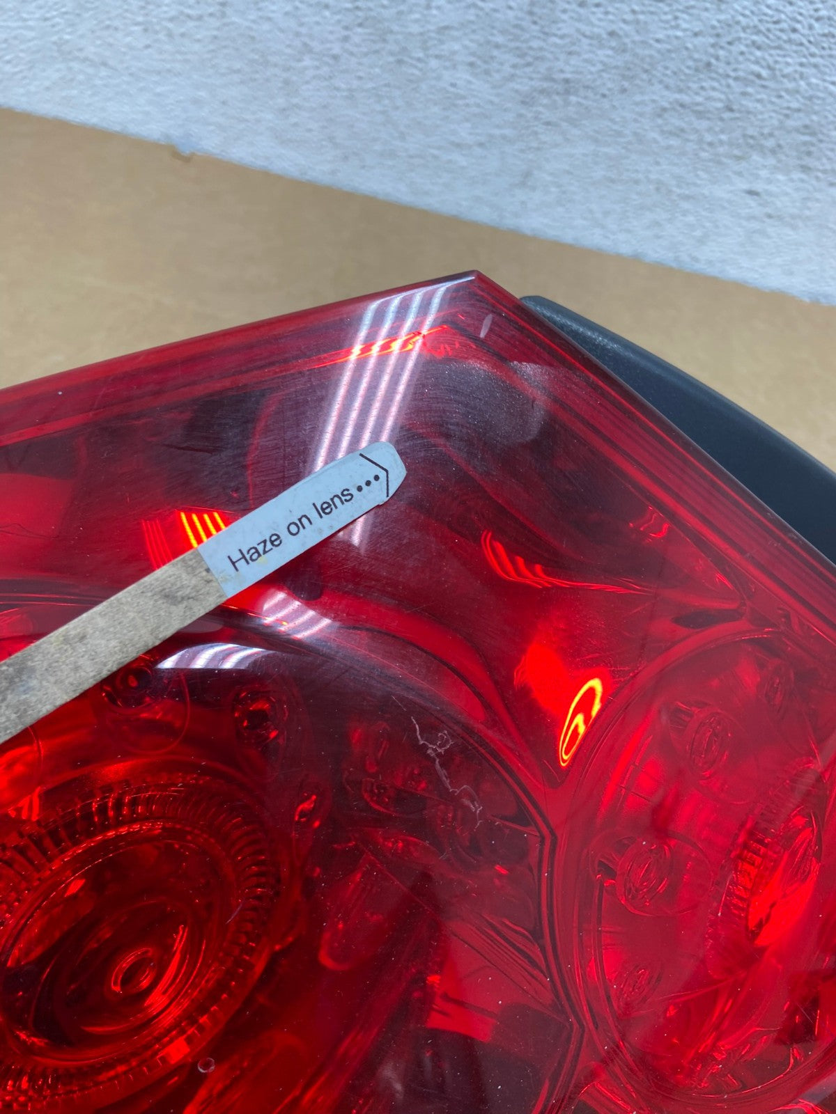 2007 to 2013 Infiniti G35 G37 Sedan Left Driver LH Side Tail Light AD5496 LK4